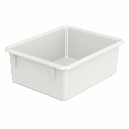 8074JC 13 1/2'' x 11'' x 5 1/4'' White Plastic Tub for Tub Units -  JONTI-CRAFT, 5318074